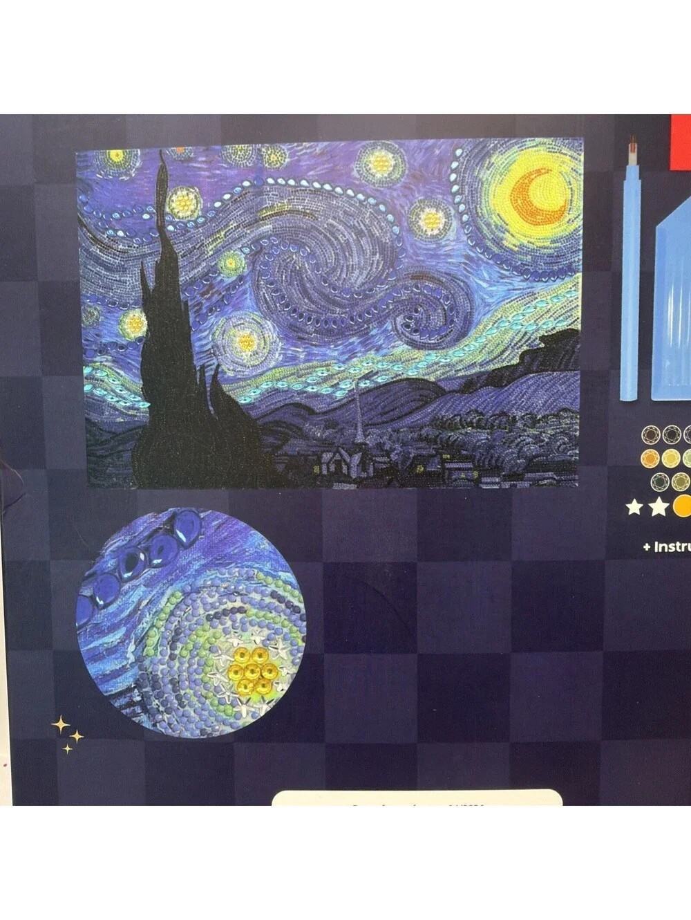 Avec Crystal Creations Night Sky 16900 + Diamond Painting Full Drill New